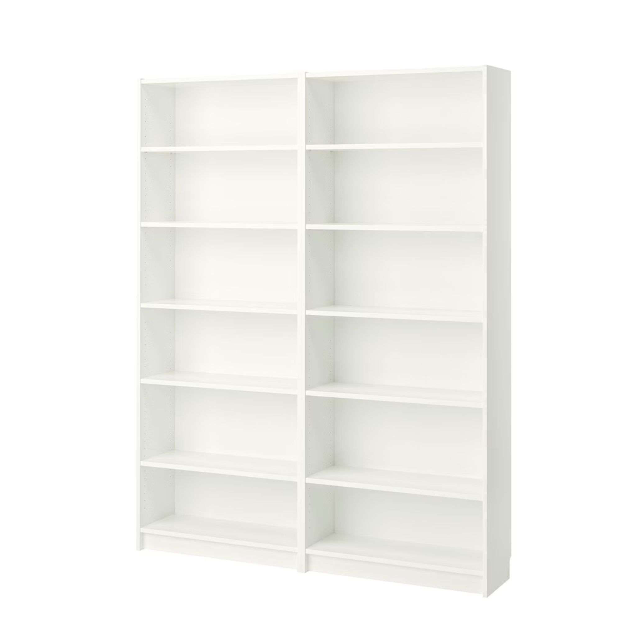 Ikea Billy Bookcase, 160x28x202cm, White (8129589051679)