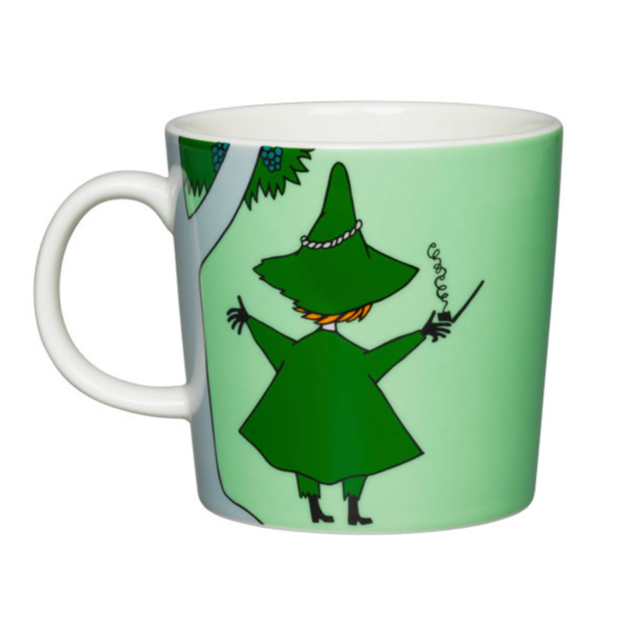 Moomin Mug by Arabia, Snufkin (4308174078017)