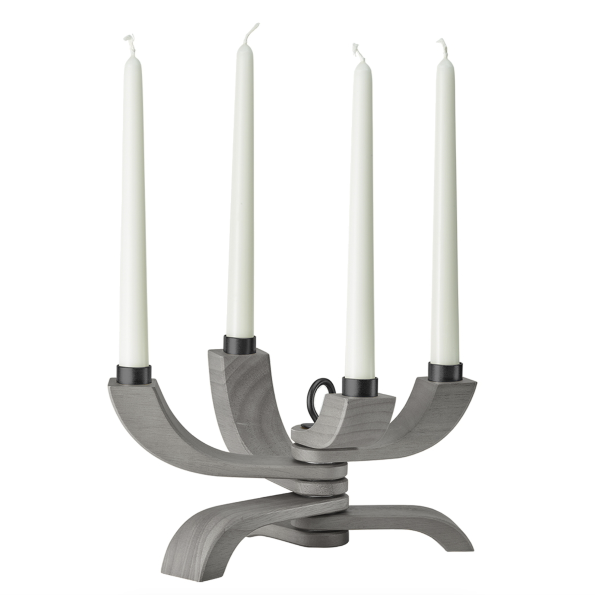 Design House Stockholm Nordic Light 4-arms Candleholder, Grey (8158289625375)