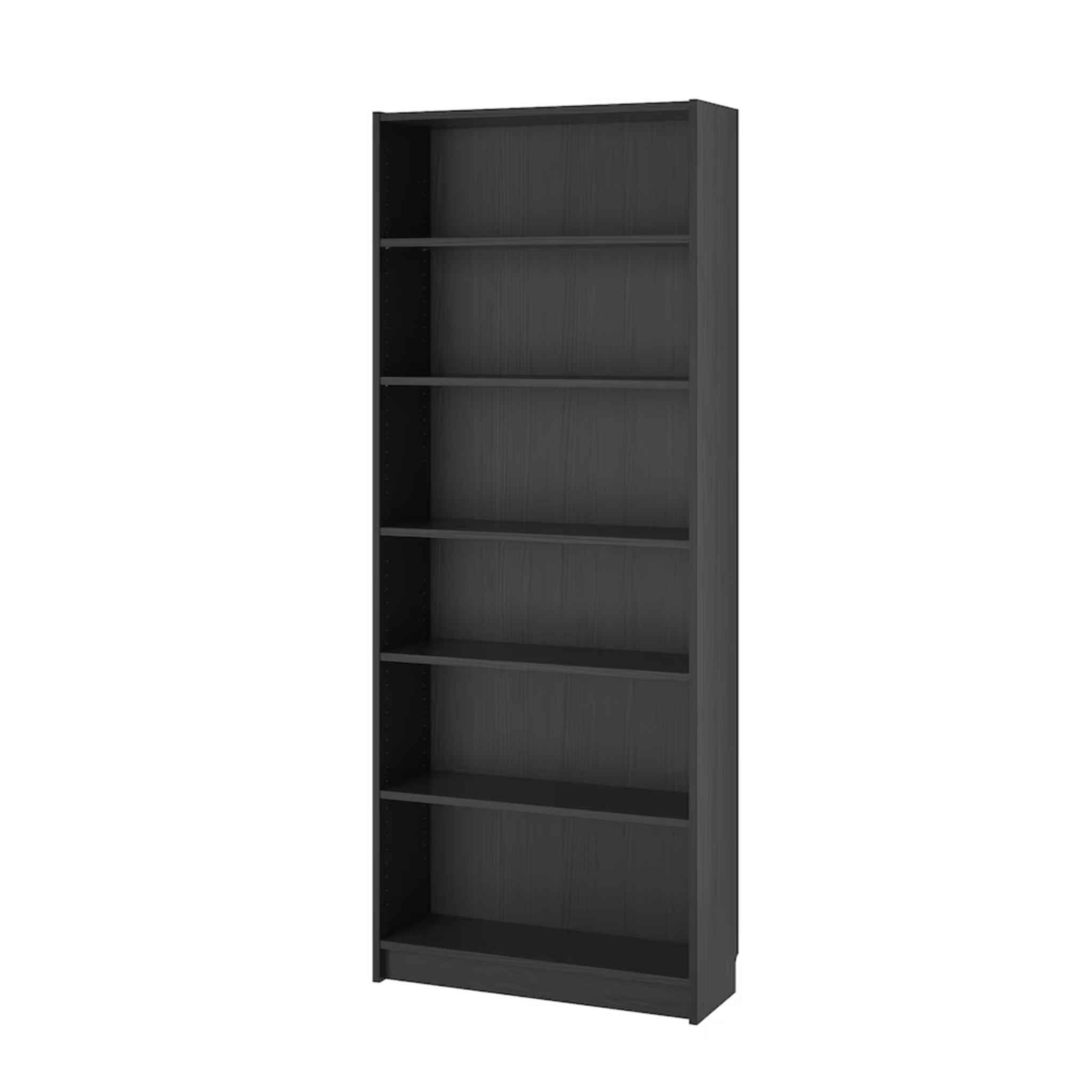 Ikea Billy Bookcase, 80x28x202cm, Black/Brown (8219481571615)